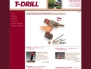 Website Snapshot of T-DRILL INDUSTRIES